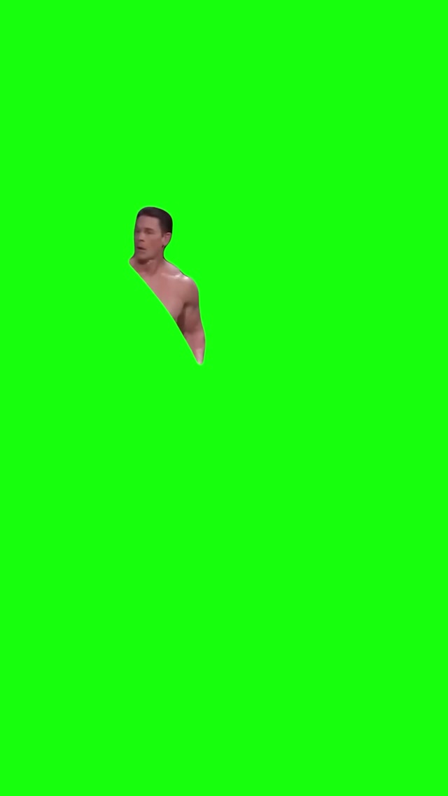 John Cena at the Oscars meme template blank