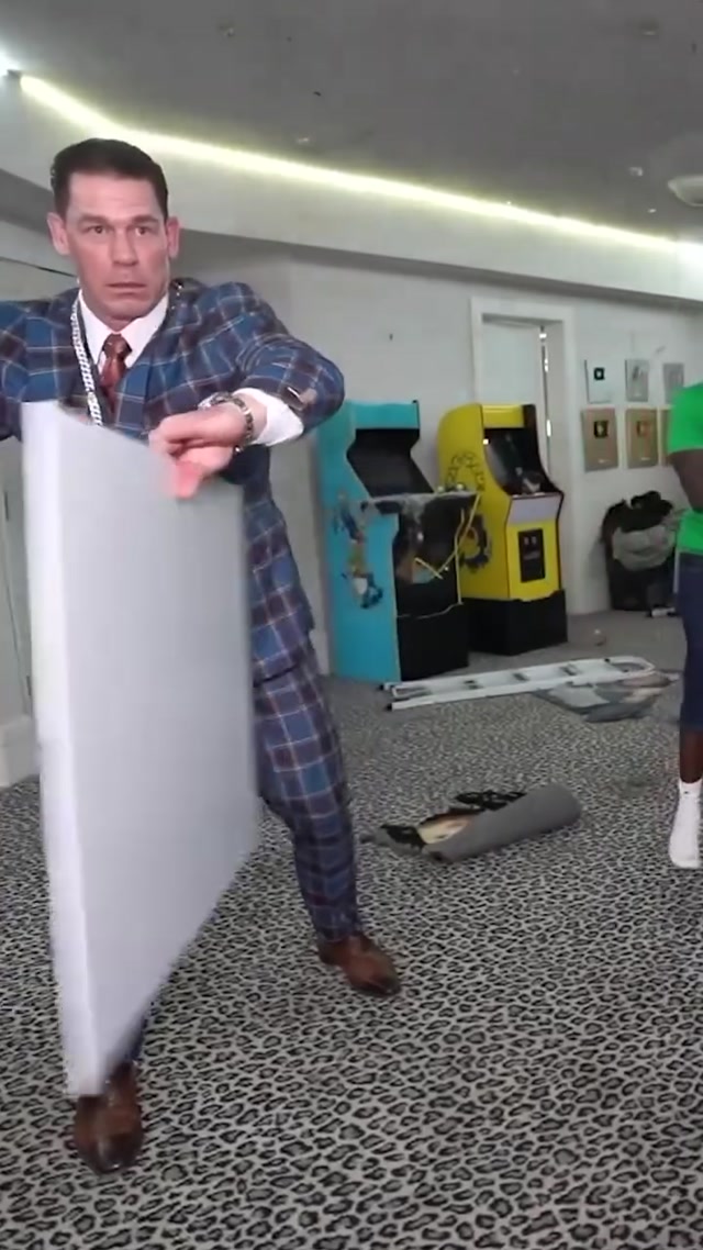 John Cena Reveal meme template blank