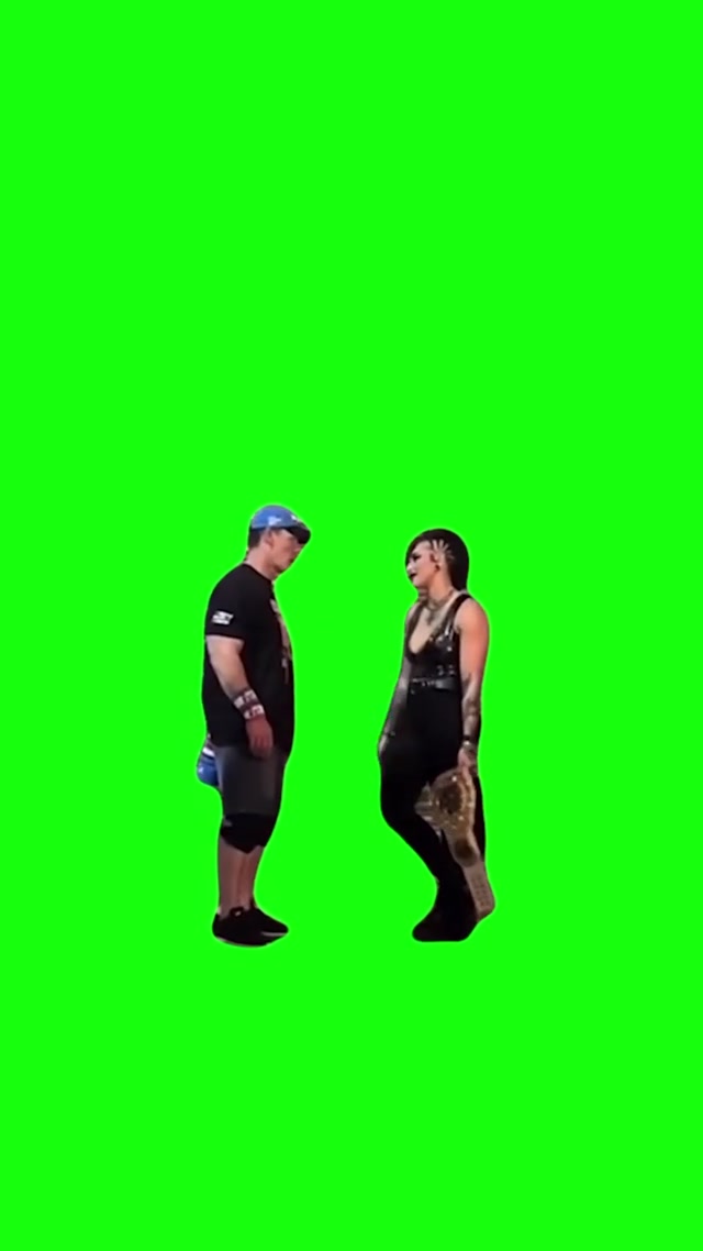 John Cena Stare (Devon Again – deep) meme template blank