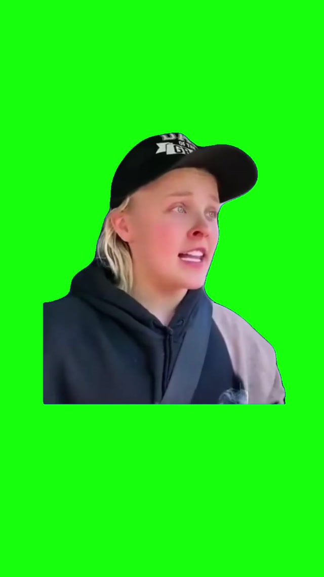 JoJo Siwa Singing Traitor meme template blank