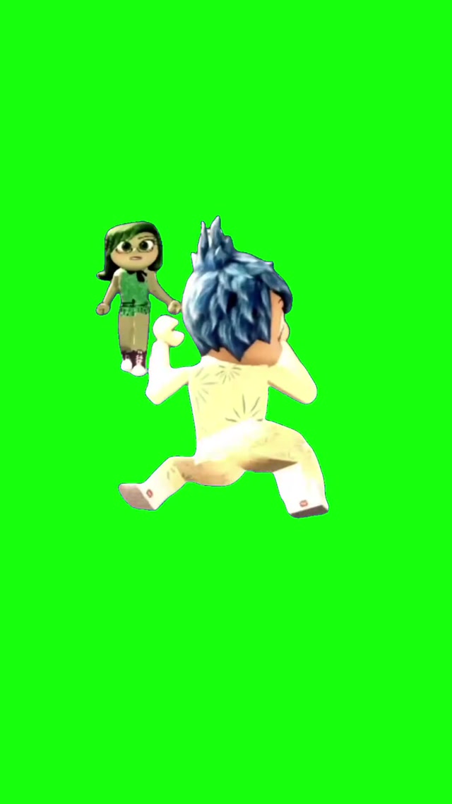 Joy and Disgust Dancing – Inside Out 2 meme template blank