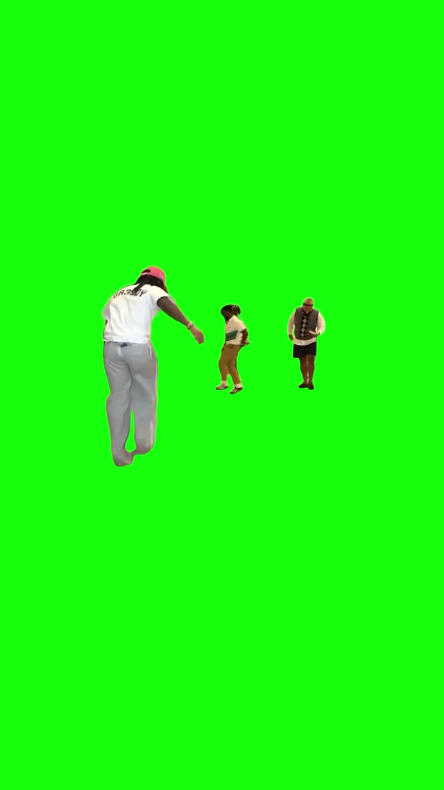 Kai, Kevin & Druski Thanksgiving Dance meme template blank