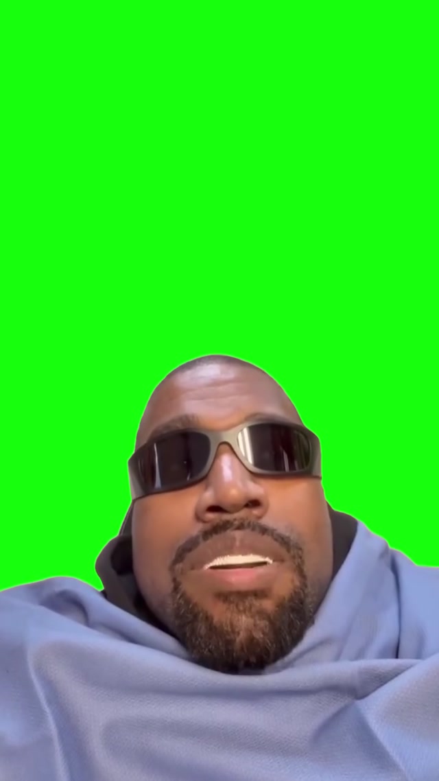 Kanye Super Bowl Commercial meme template blank
