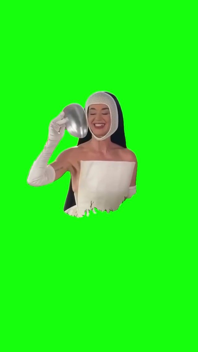Katy Perry Met Gala meme template blank