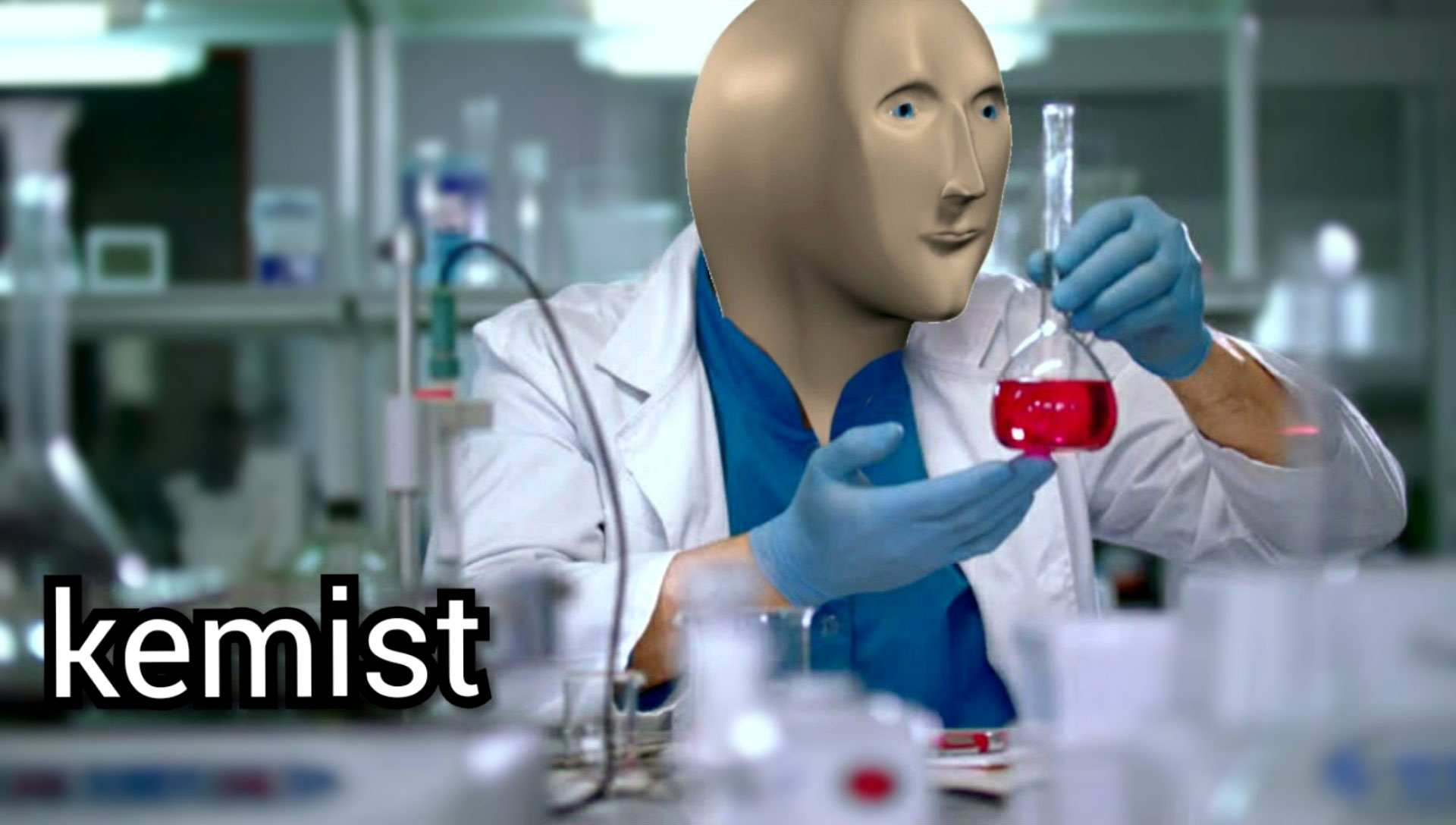 Kemist meme template blank
