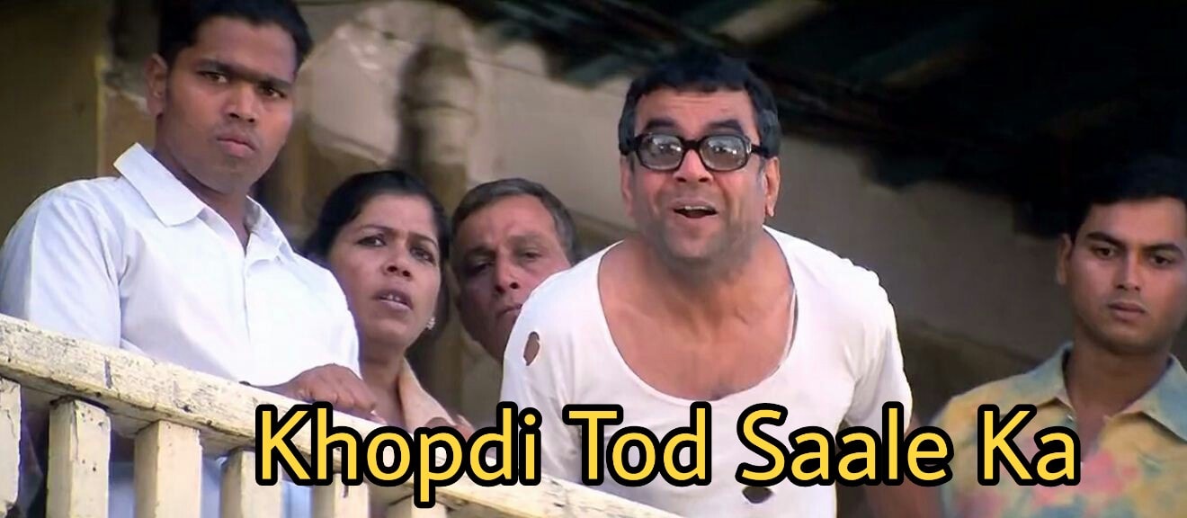 Khopdi Tod meme template blank