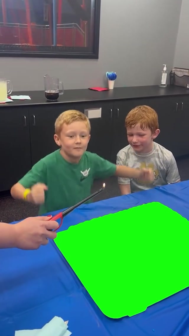Kid Slamming Face Into Cake meme template blank
