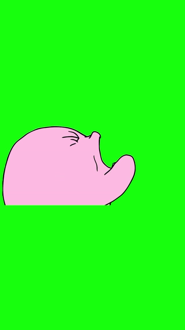 Kirby Sucking meme template blank