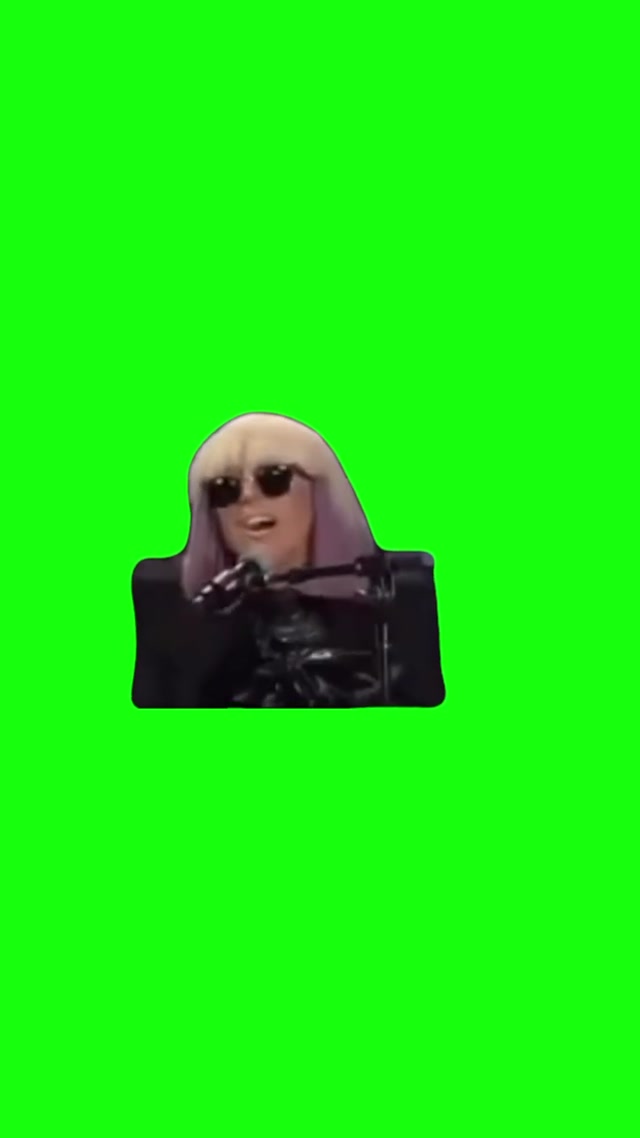 Lady Gaga “Oh, Oh-Oh!” Meme meme template blank