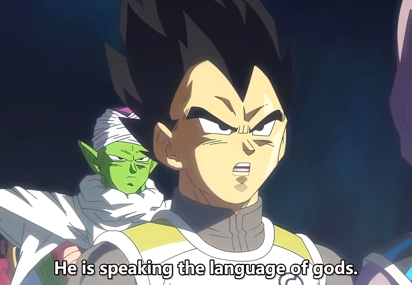 Language of the Gods meme template blank - image format