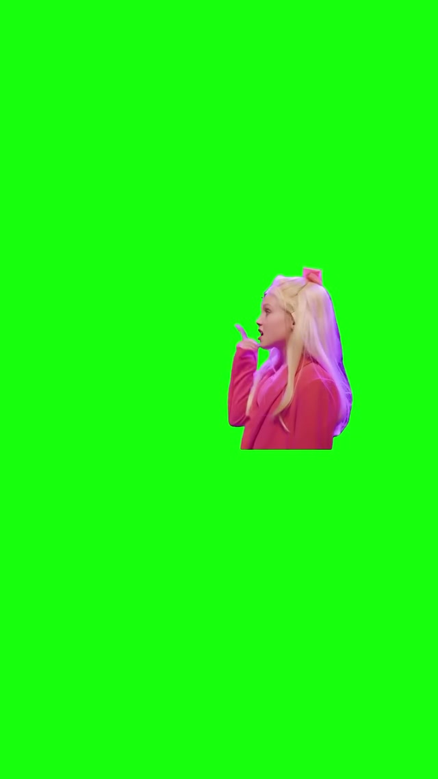 Legally Blonde Salesgirl meme template blank