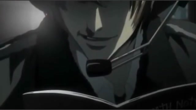Light Yagami Smirking With Red Eyes meme template blank