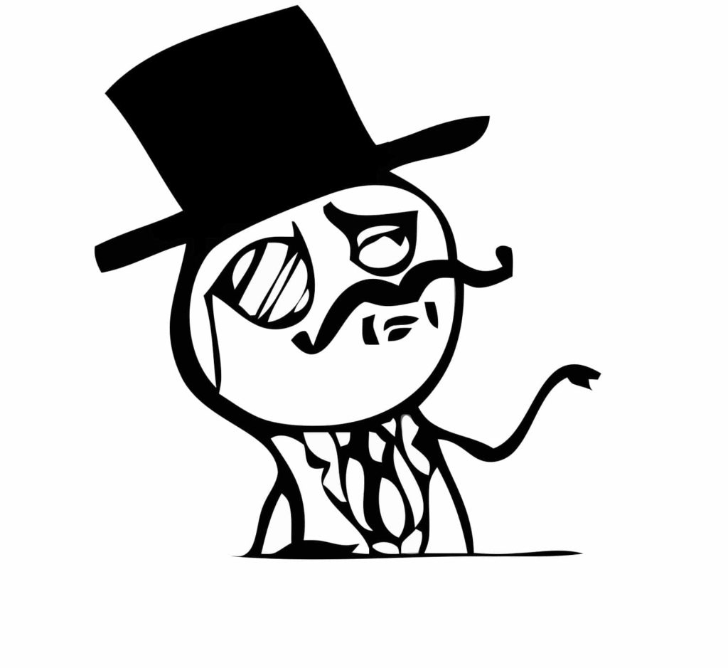 Like a Sir meme template blank