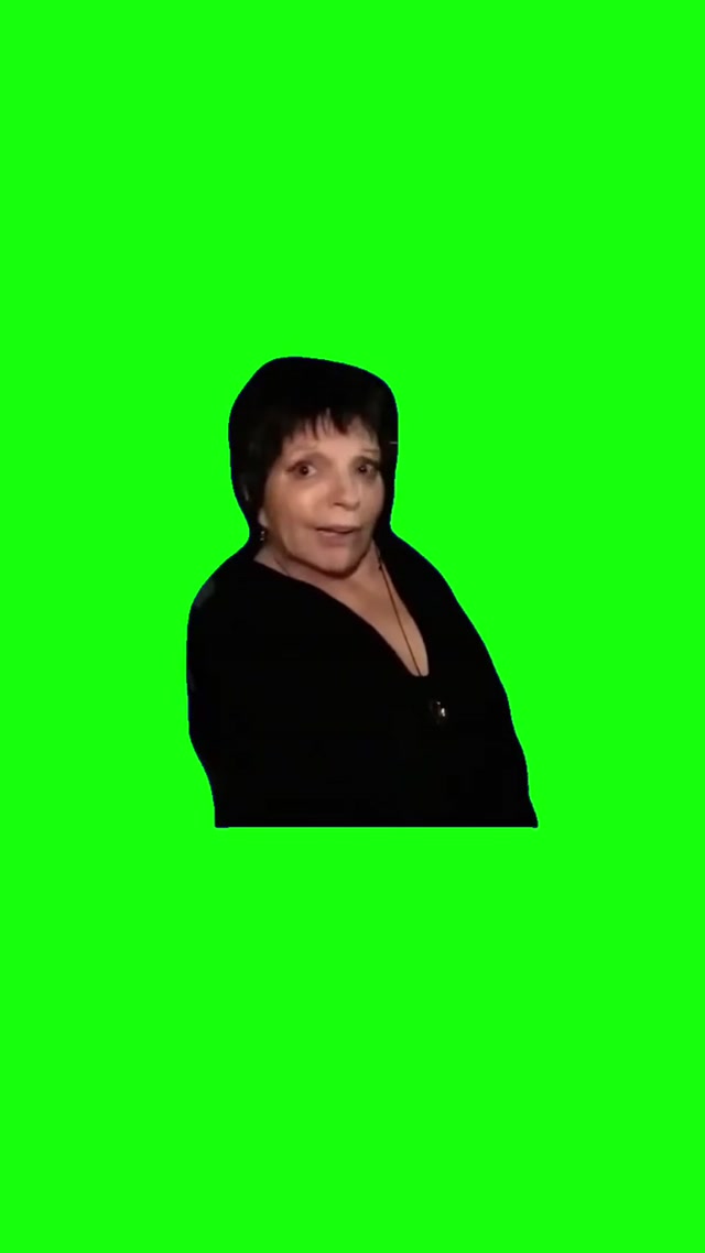 Liza Manelli Singing Day-O meme template blank