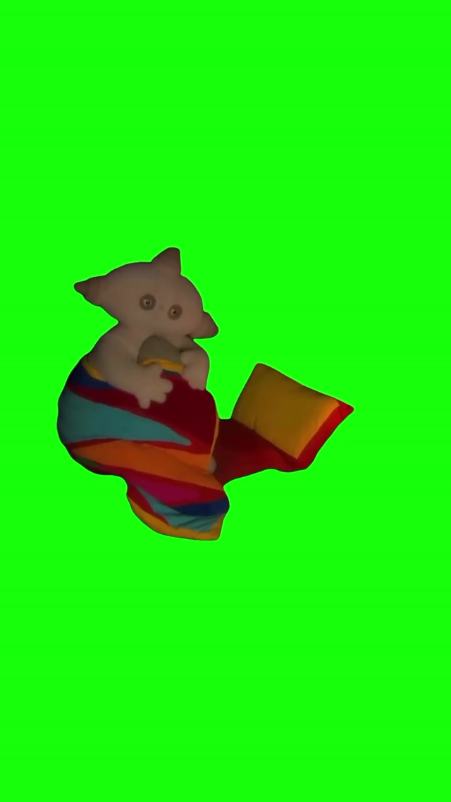 Makka Pakka Goes to Sleep meme template blank