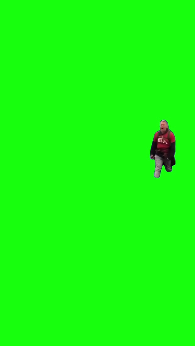 Man in Airport Singing “Not Afraid meme template blank