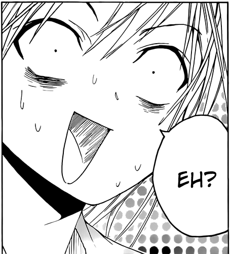 Manga "EH?" Shocked Face meme template blank