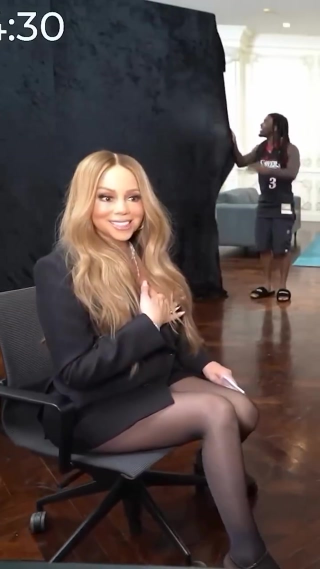 Mariah Carey Album Reveal meme template blank