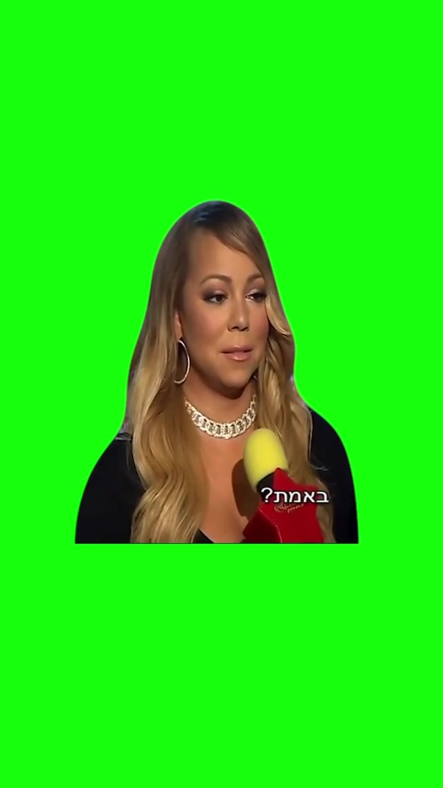 Mariah Carey “Oh Really *Sigh* That Sucks meme template blank