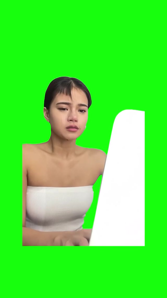 Maris Racal Crying meme template blank