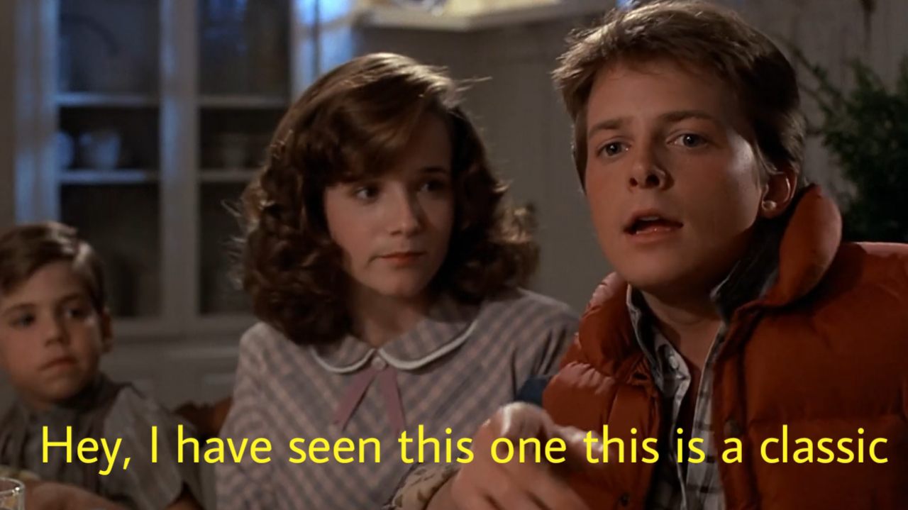 Marty’s Déjà Vu meme template blank