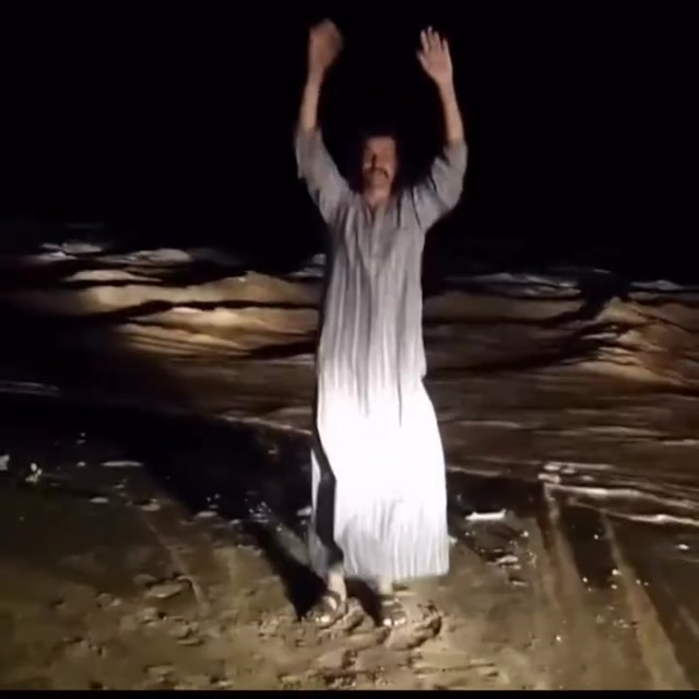 Men in Thobes Waving to The Smiths meme template blank