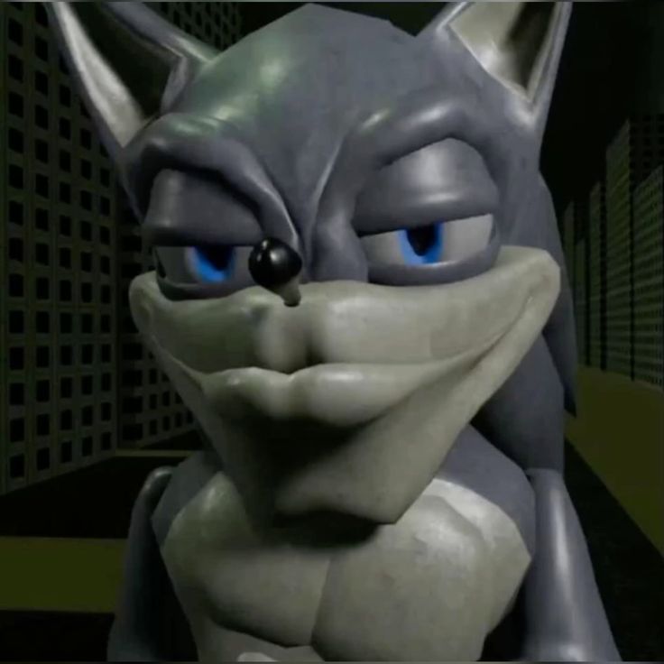 Mewing Sonic meme template blank