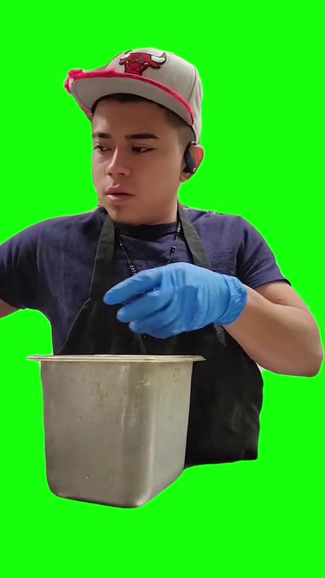Mexican Guy Flirting with You While Prepping Onions meme template blank