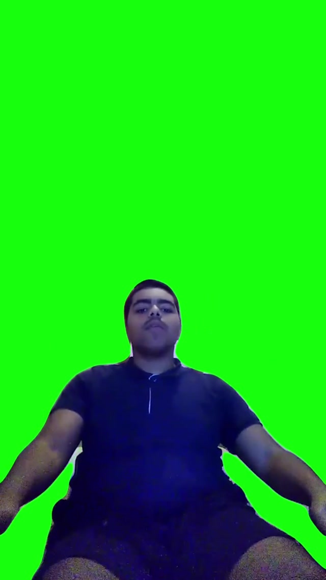 “Mi Mi Ma Mo Ma” Guy Falls Out of Chair meme template blank