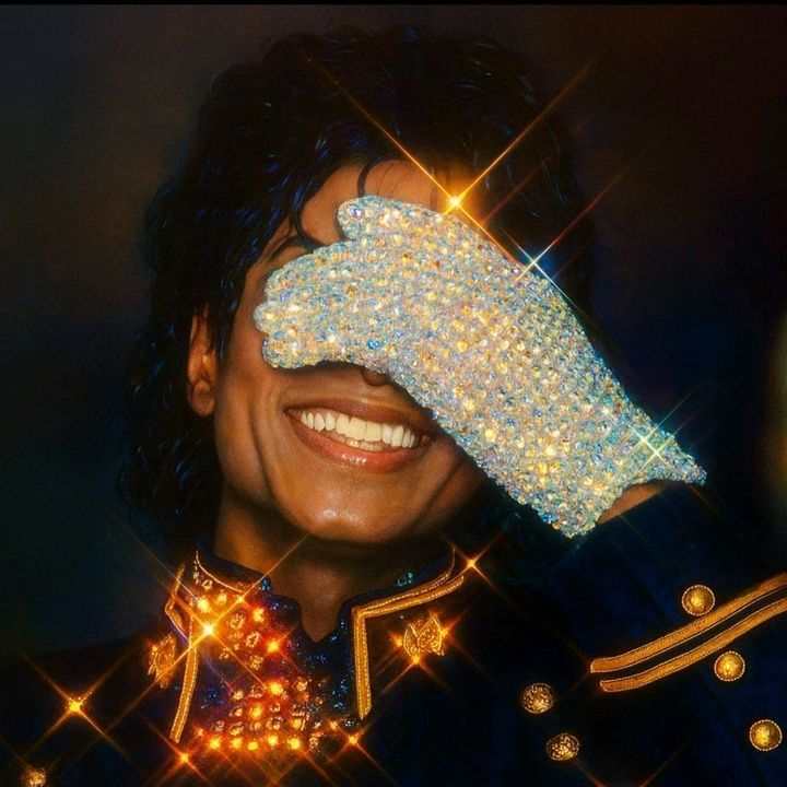 Michael Jackson's Grin meme template blank