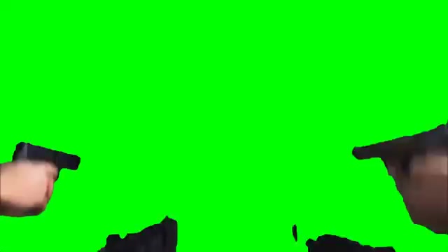 MLG First-Person Gunfire meme template blank