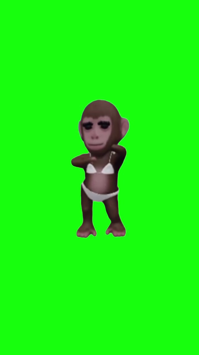 Monkey Dancing to Hey There Delilah meme template blank
