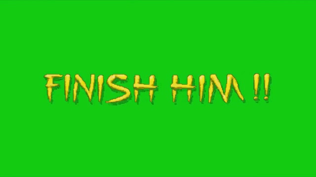 Mortal Kombat Finish Him meme template blank
