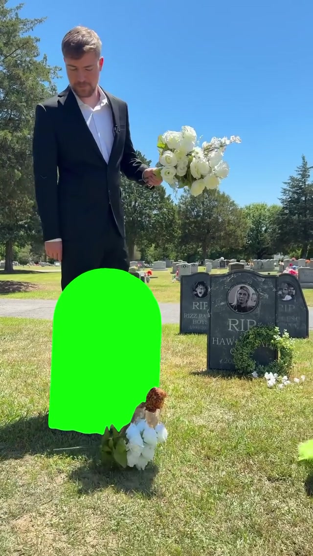 MrBeast Meme Funeral meme template blank