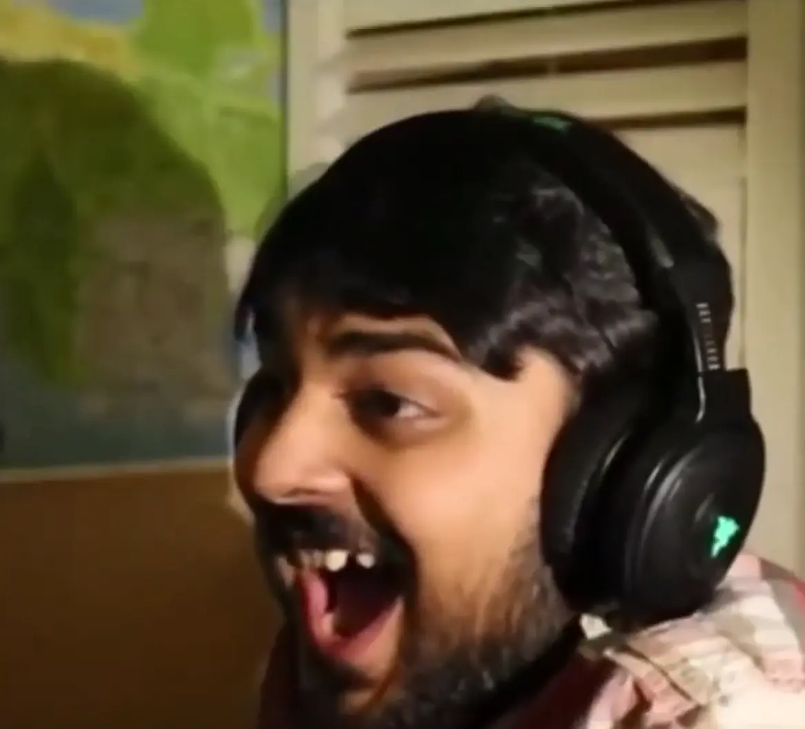 Mutahar Laughing meme template blank