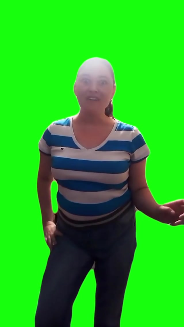 “My favorite song is coming on the radio, turn it up!” Green Screen meme template blank