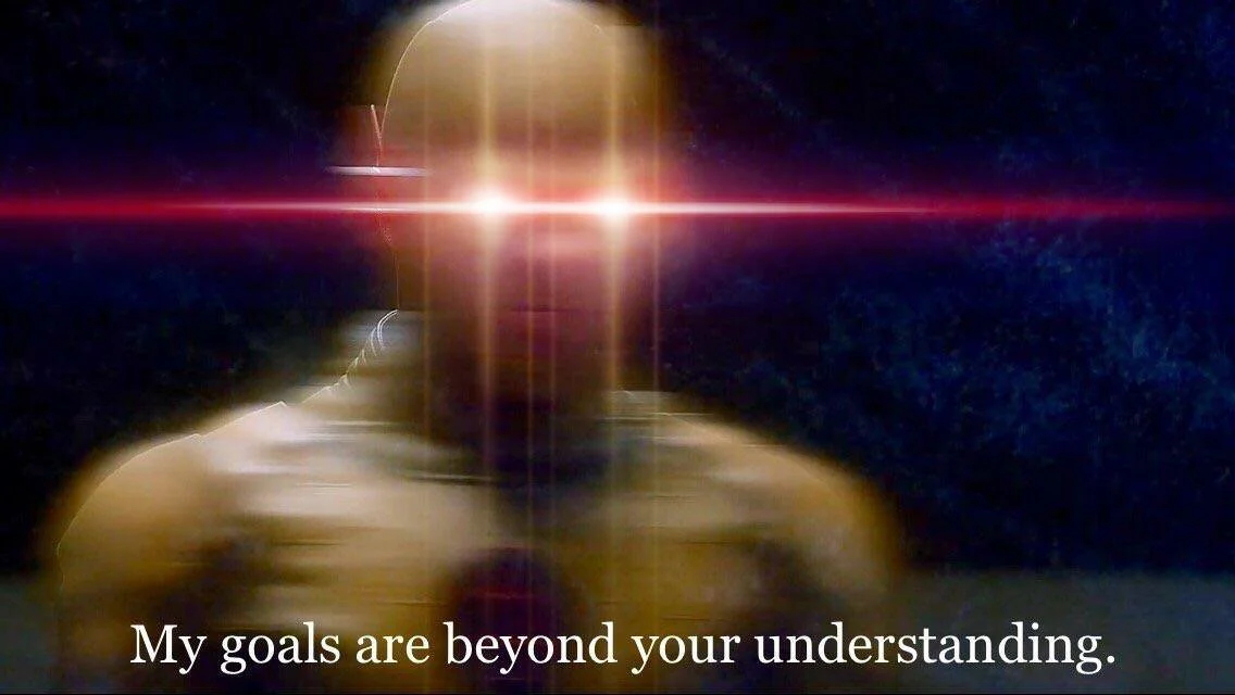 My Goals Are Beyond Your Understanding meme template blank - image format