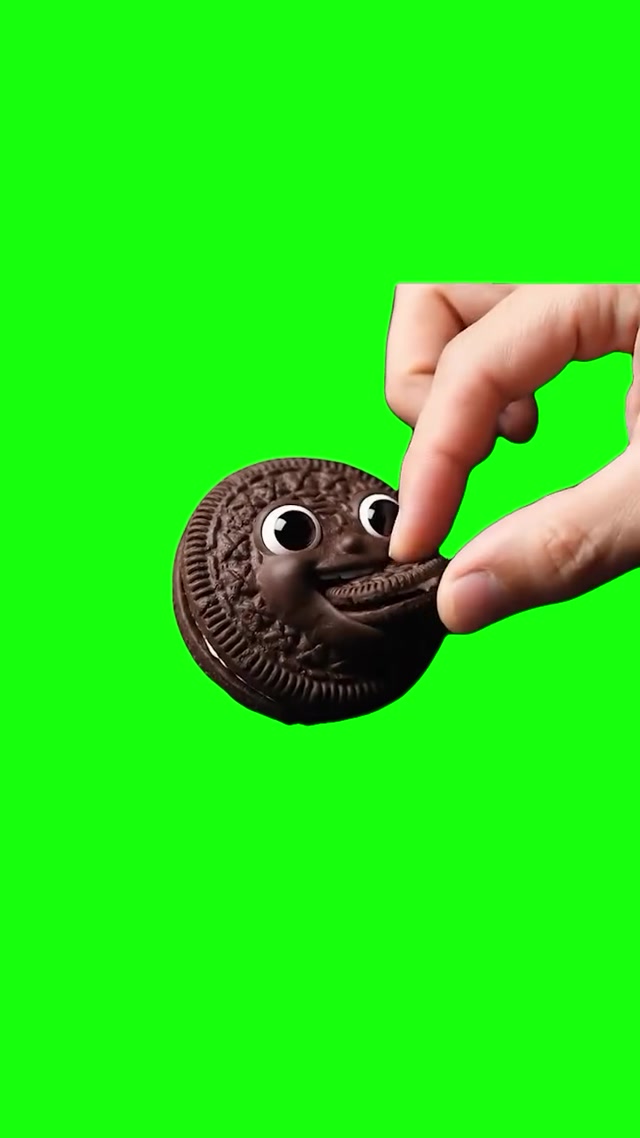Niche Snacks Eating Themselves meme template blank