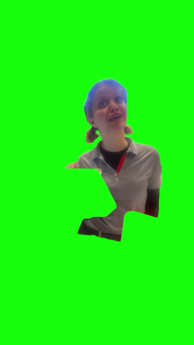 No Chick-fil-A Sauce Girl meme template blank