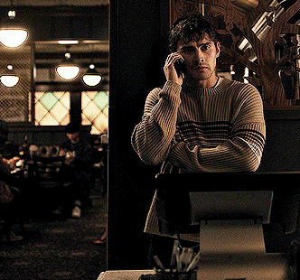"Obsession" Phone Call Stare meme template - animated GIF