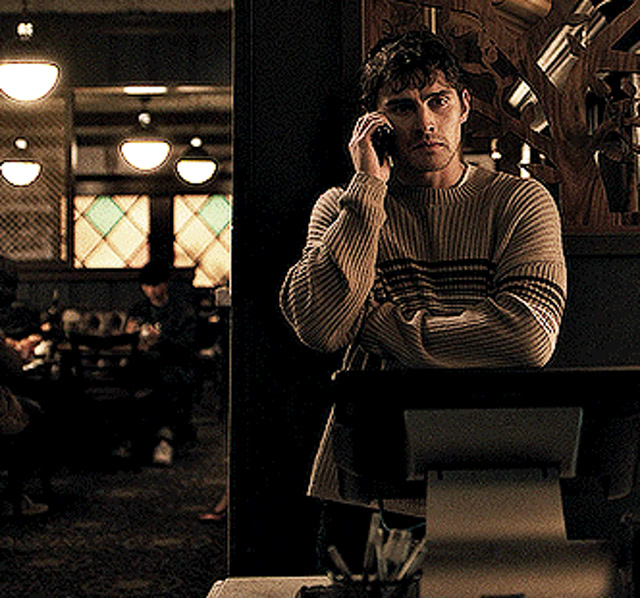 "Obsession" Phone Call Stare meme template blank