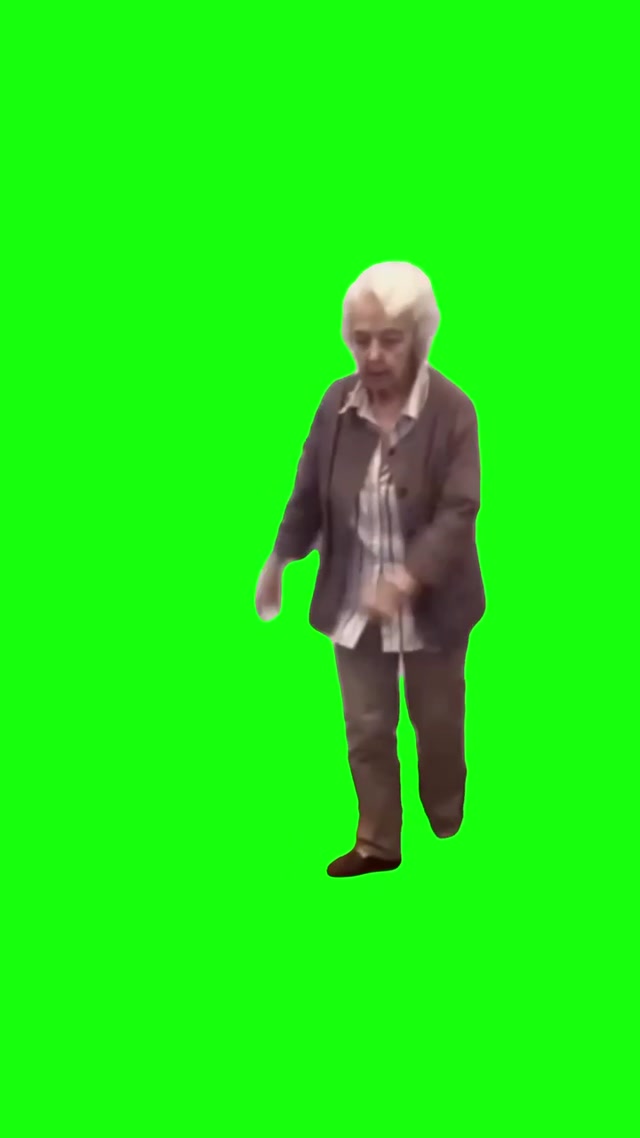 Old Substitute Teacher Dances the Charleston meme template blank