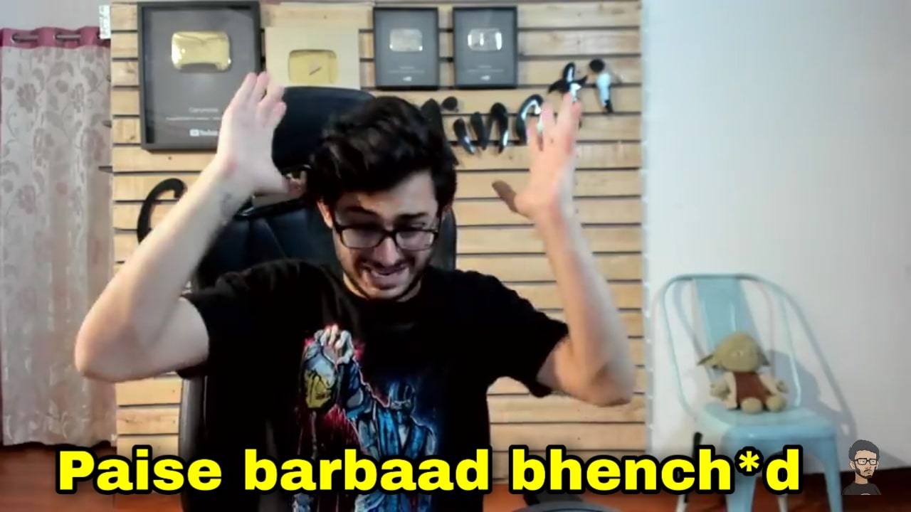 Paisa Barbad meme template blank