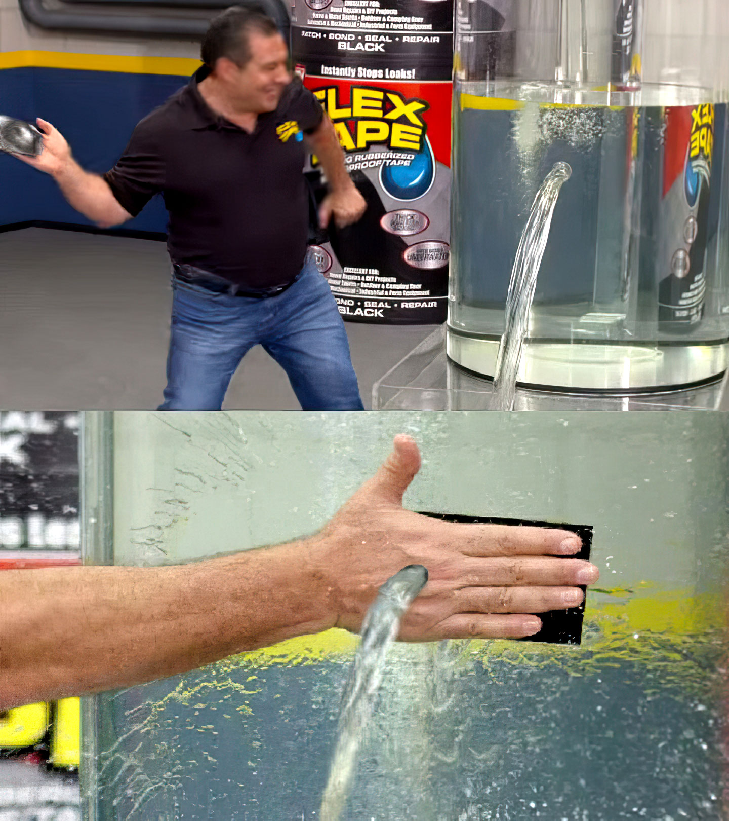 Phil Swift Slap Backfire meme template blank - image format