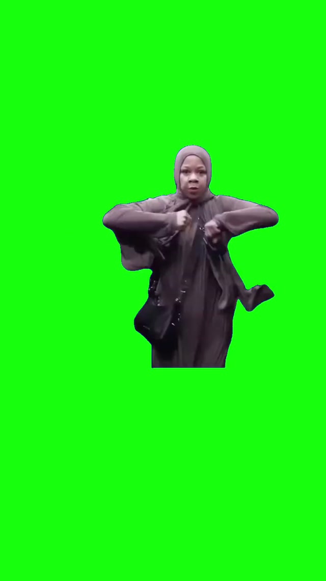 Philly Muslim Dancing meme template blank