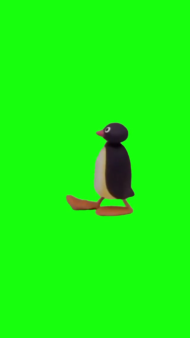Pingu Throwing Up meme template blank