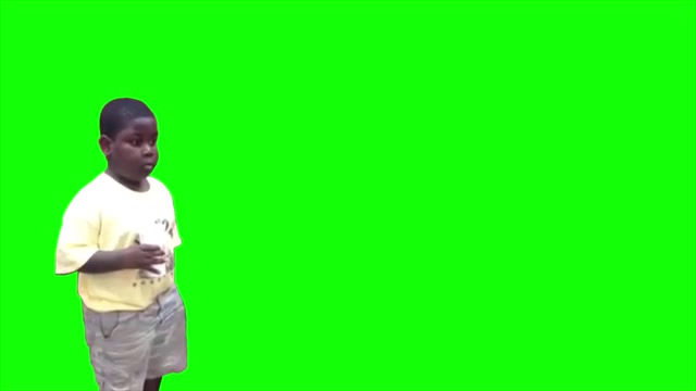 Popeyes Kid Side-Eye meme template blank