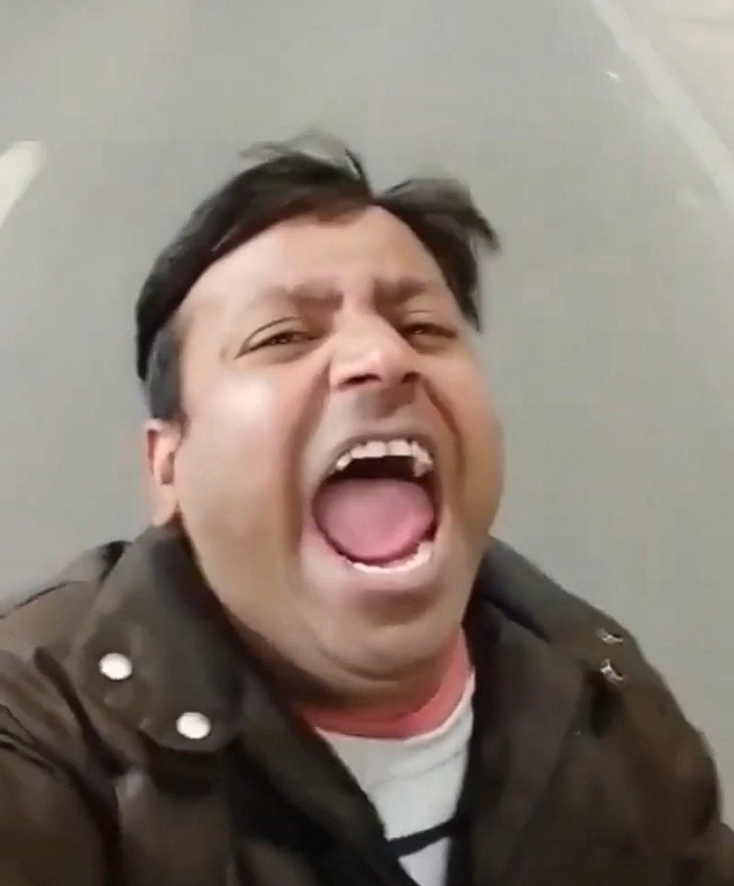 Puneet Superstar Scream meme template blank