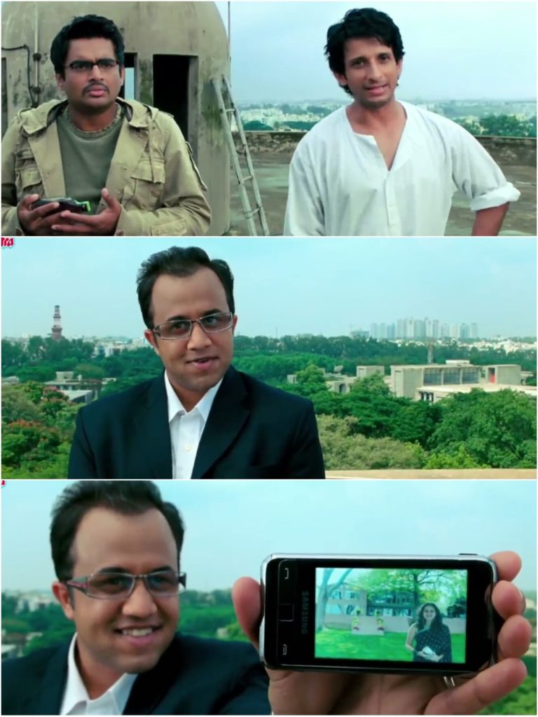 Rancho Kidhar Hai Batata Hu, Pehle Ye Dekho meme template blank
