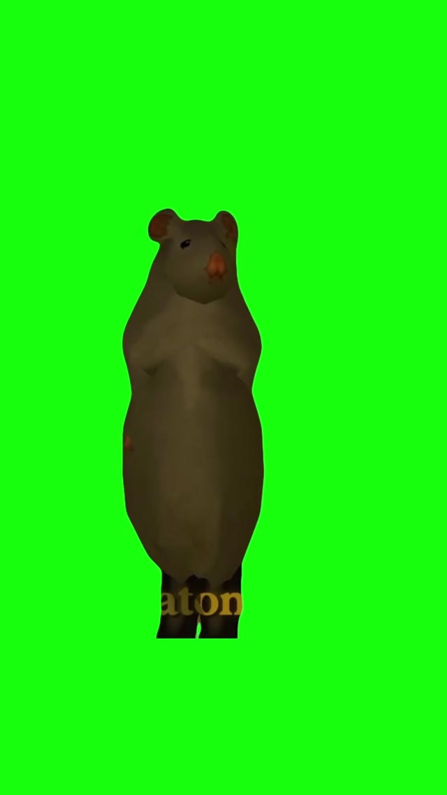 Rat Dancing meme template blank